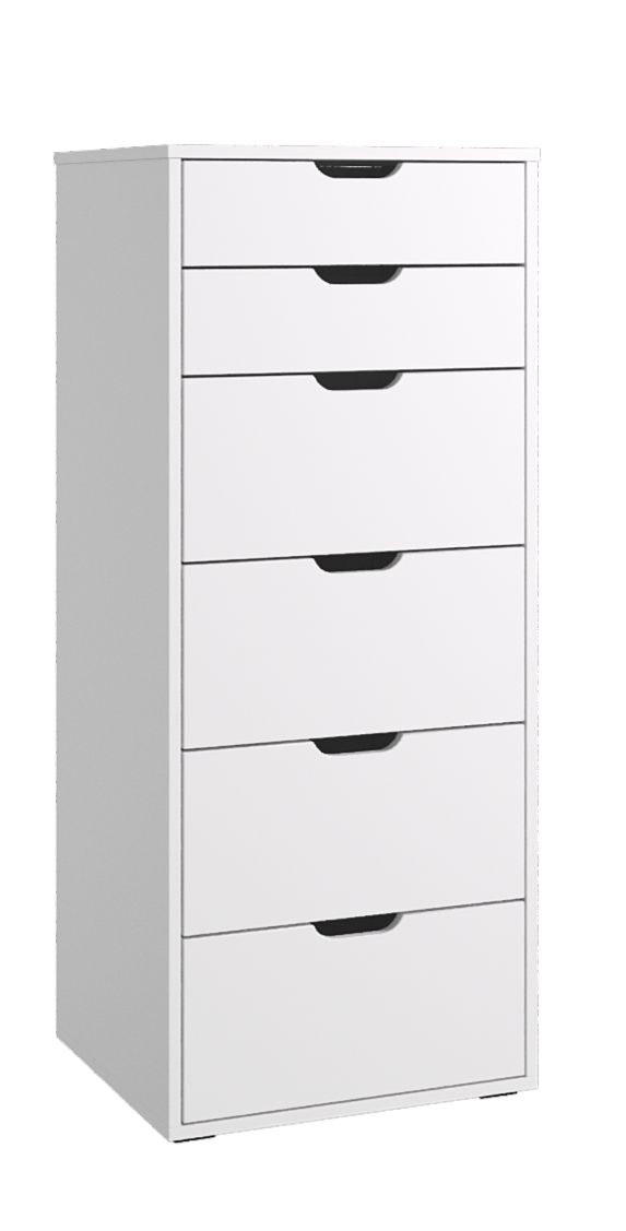 Белые длинные комоды